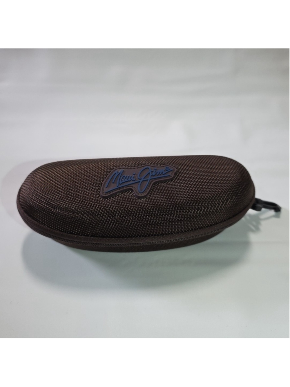 Maui Jim Belt Clip Sunglass Cases 7" Zipper Hard Case Brown